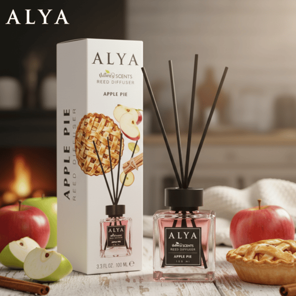 Alya Äppelpaj Doftpinnar 100ml
