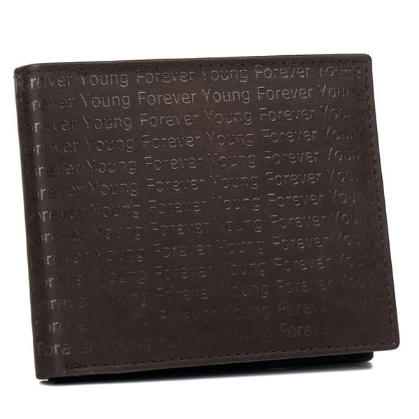 Monogram læderpung - Forever Young