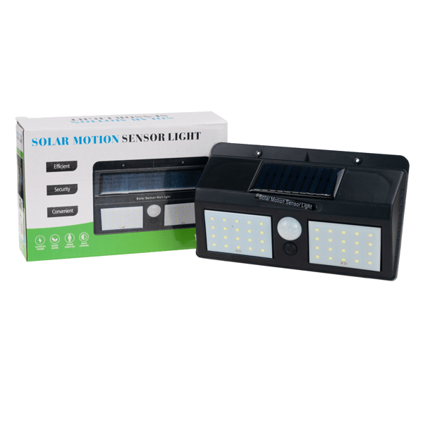 TG56408 DOBBELT SOLAR LAMPE MED SENSOR