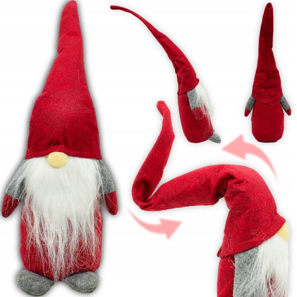JULEFIGUR JULEMANDEN RØD JULEPYNT