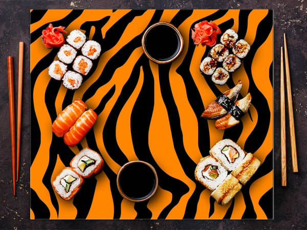 Lasinen suojalevy liedelle 60x52 Tiger