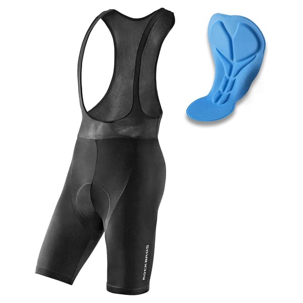 Cykelshorts med overall og pad M - sort