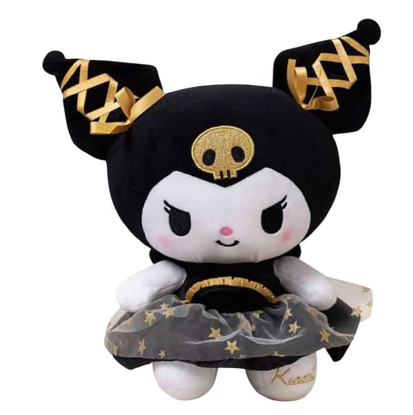 Pehmolelu Kuromi mekossa - 35 cm