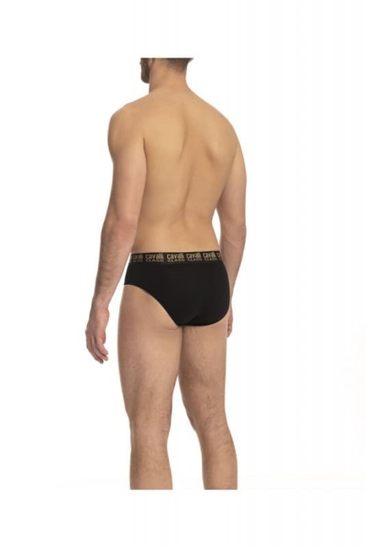 CAVALLI CLASS 2-PACK herrtrosor SVART - Storlek: M