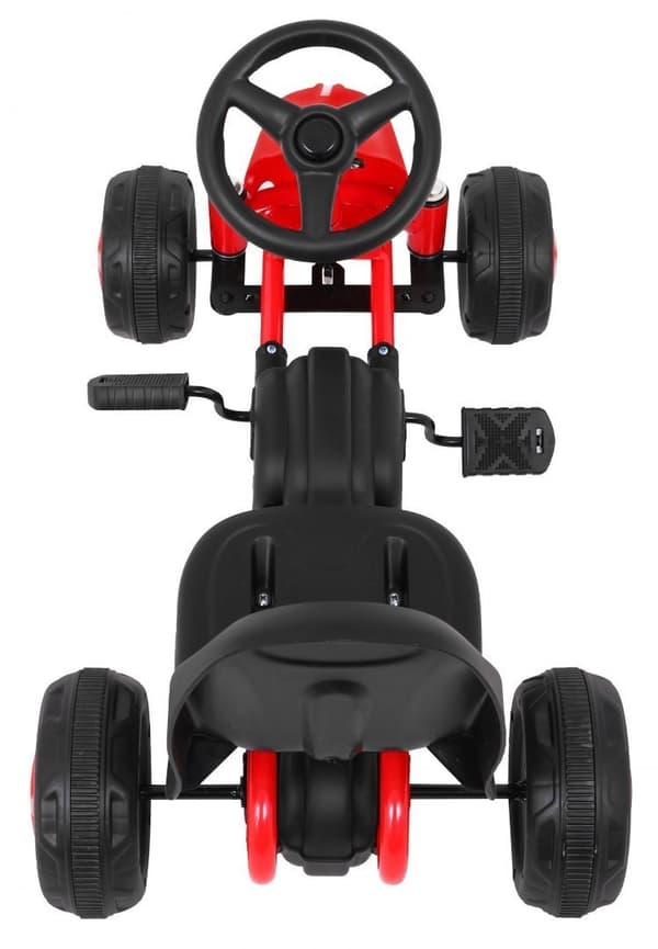 Rød gokart til de yngste, op til 3 år