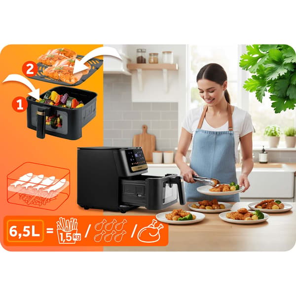 Airfryer Berdsen BD-655 svart