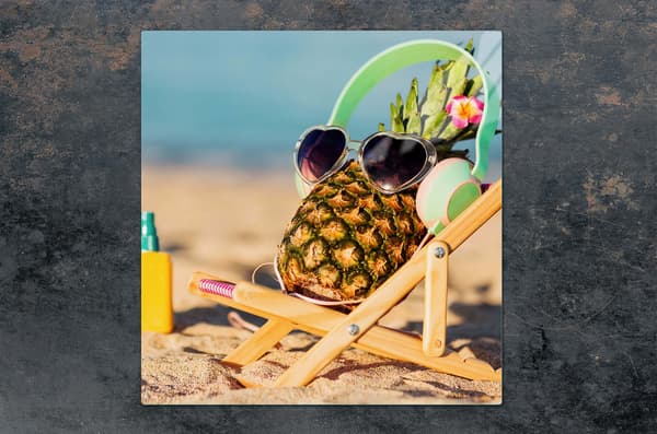 LASINEN SUOJALEVY LIEDELLE 50x52 ANANAS
