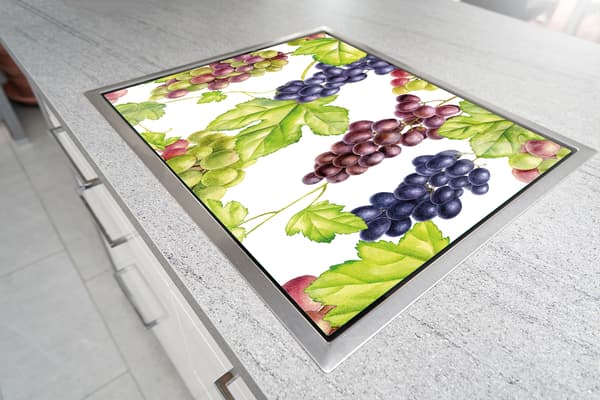 SKÄRBRÄDA I GLAS 52x30 FRUKT