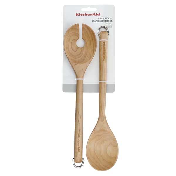 CORELINE Salladsbestick i björkträ / KitchenAid