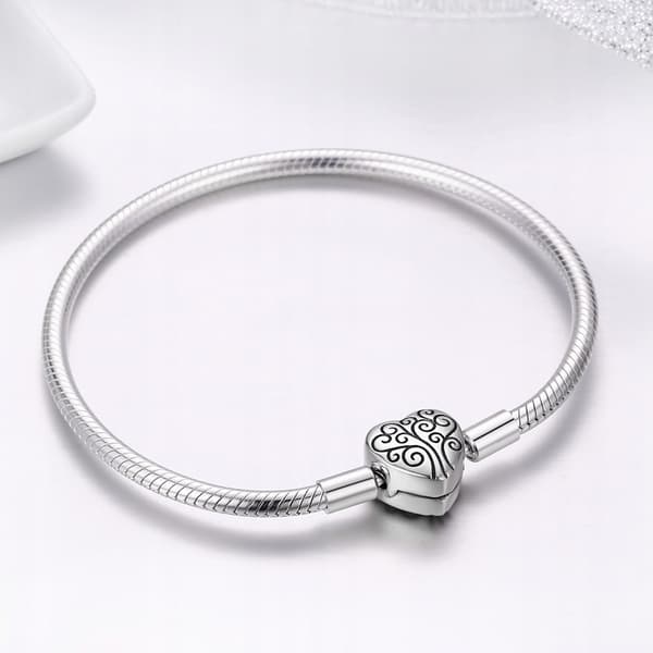 Pulsera Pandora MODULAR Corazón Árbol 22 cm