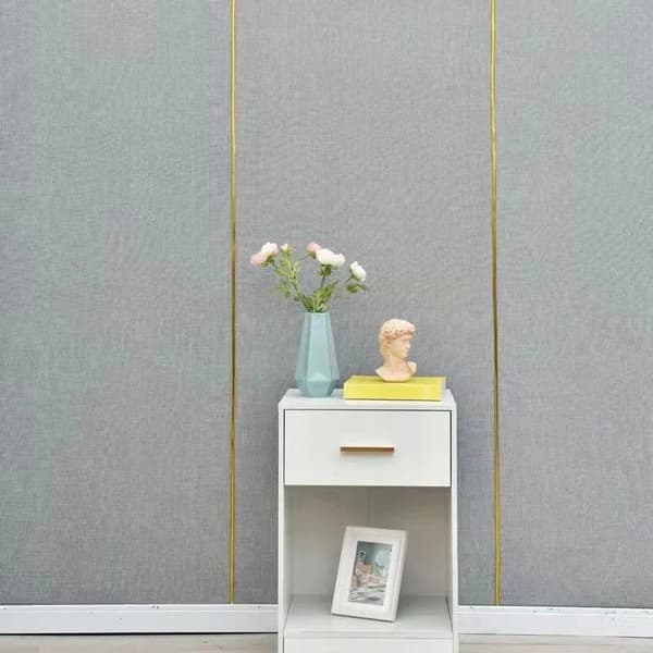 Dekorativ list guld elastisk 20/ 21mm 2,1 / 2 cm x 5 meter