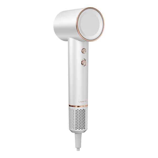 Joniserande hårtork med diffusor H100 1500W - Vit