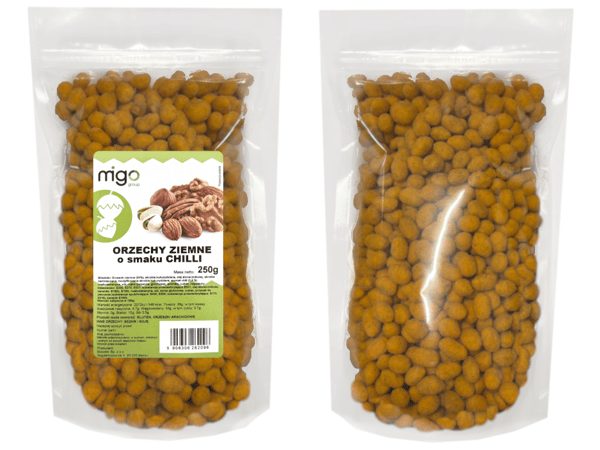 Chilismagede jordnødder 250g - MIGOgroup