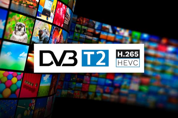 Cabletech DVB-T2 DVB-C HEVC H.265 10bit digital-tv-mottagare