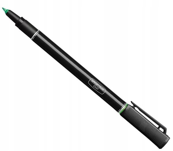 Grøn fineliner tusch