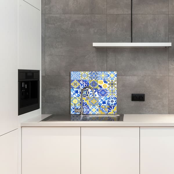 GLASPANEL TIL KØKKEN 65x60 Mosaik