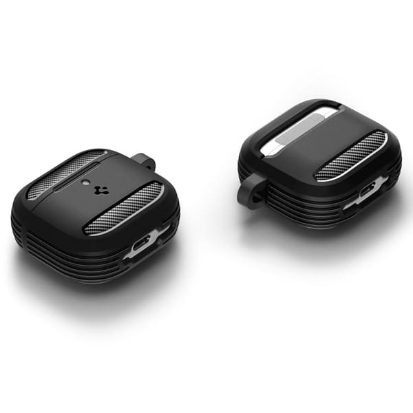 AirPods 4 Rugged Armor-etui - Sort