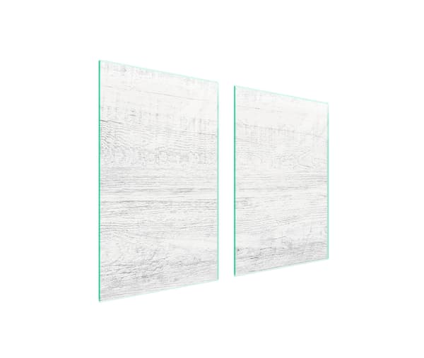 GLASBESKYTTELSESPLADE TIL KØKKEN 65x52 TRÆ