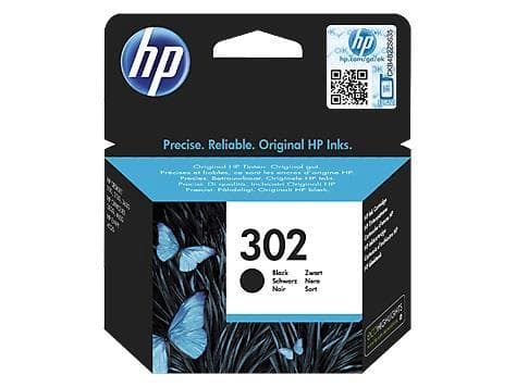 HP 302 sort blæk