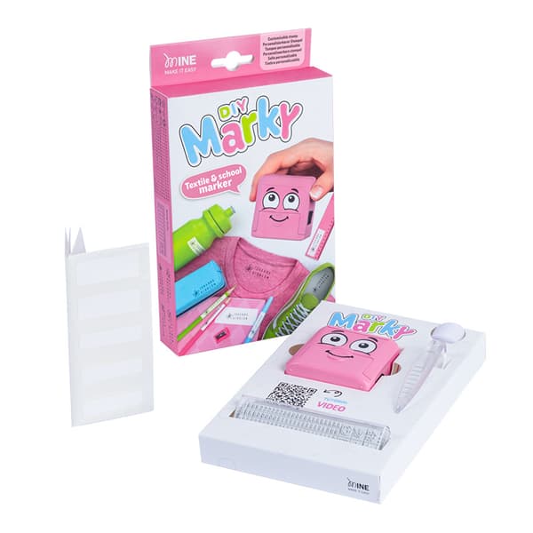 COLOP MY MARKY DIY 20 lyserøde tøjtrykstempel