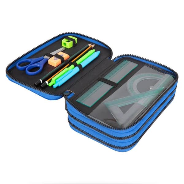 Trippelt pennfödral med kylpack Game Over-utrustning