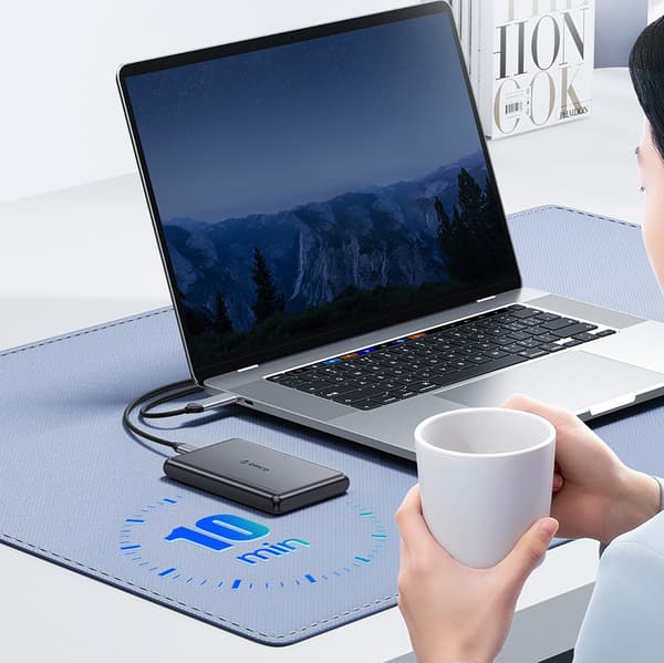 DDL25-C3 2,5'' HDD / SSD USB-C 5Gb/s kabinet - sort