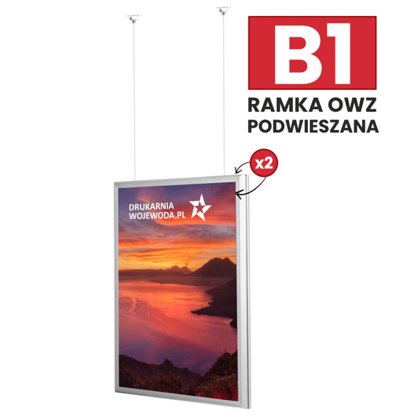 Upphängd OWZ-ram B1