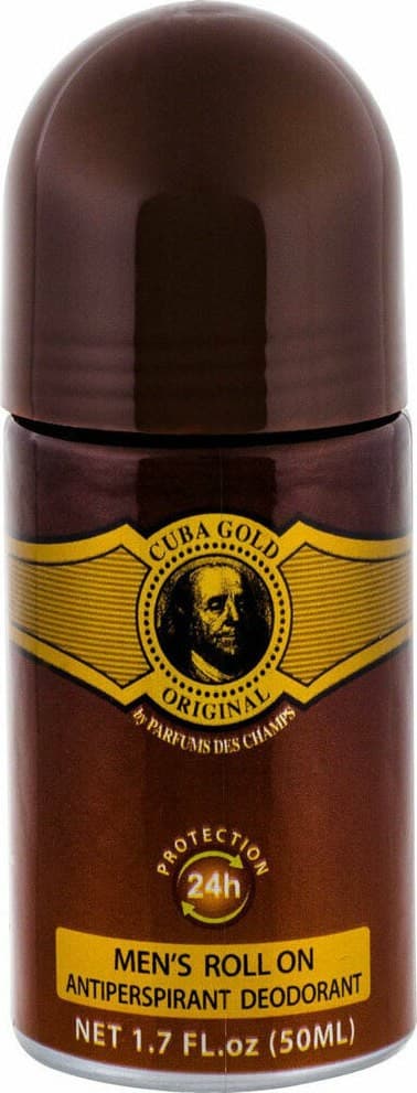 CUBA Gold Roll-On Deodorant til mænd 50 ml