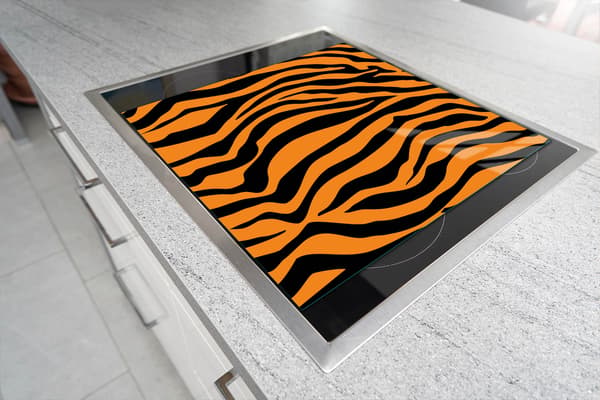 GLAS SKÄRBRÄDA 52x40 TIGER