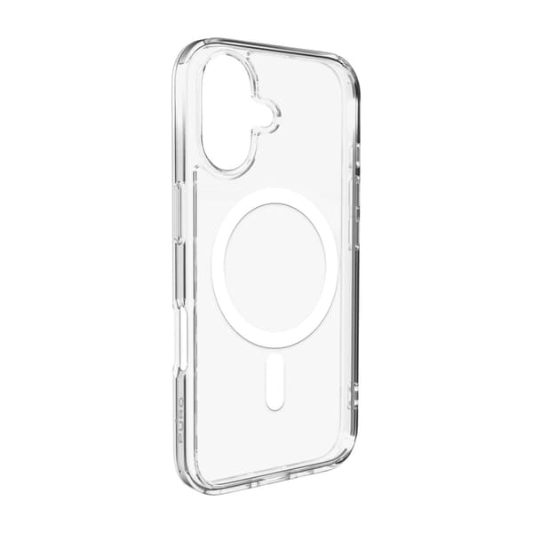iPhone 17 Lite Mag MagSafe-skal – Transparent vit ring