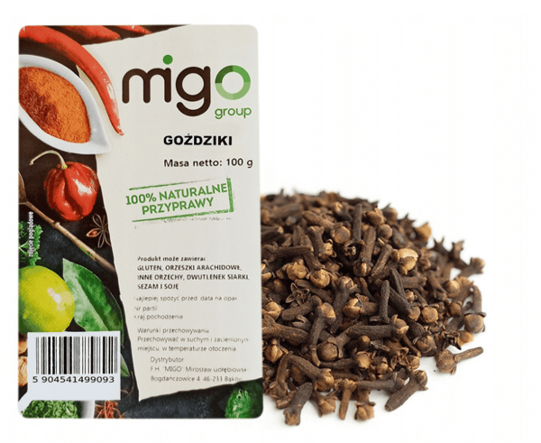Hele nelliker (100g) - MIGOgroup