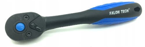 Falon-Tech 1/4" bøjet sperrskaft 72T CRV hylsenøgle