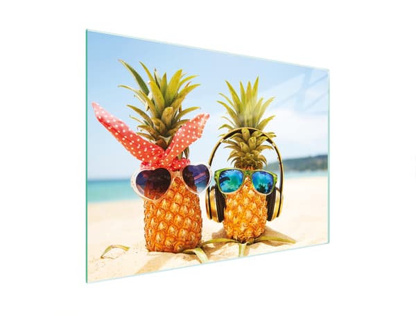 GLAS SKÆREBRÆT 30x22 ANANAS