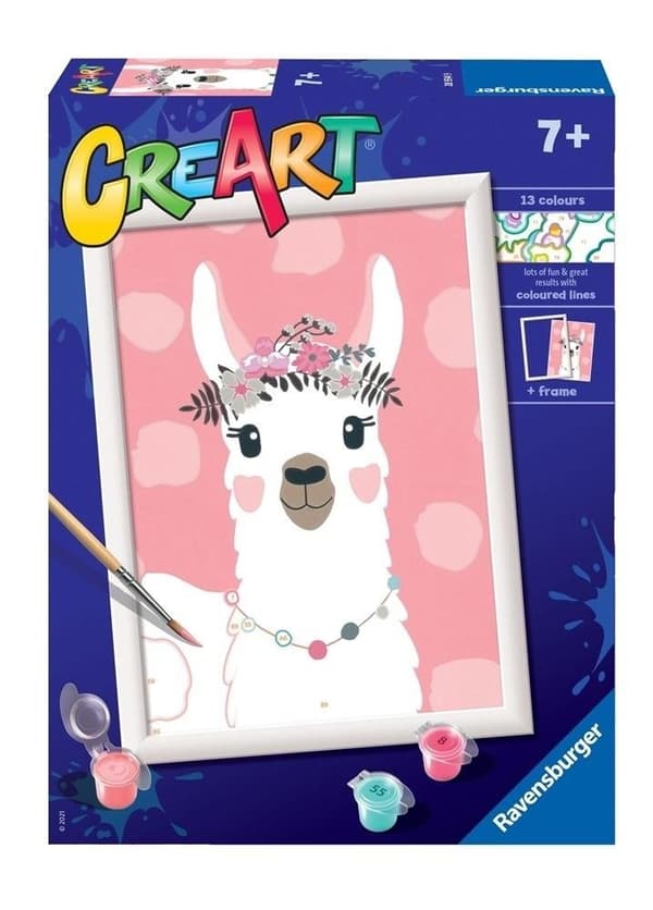 CreArt lapsille: Laama