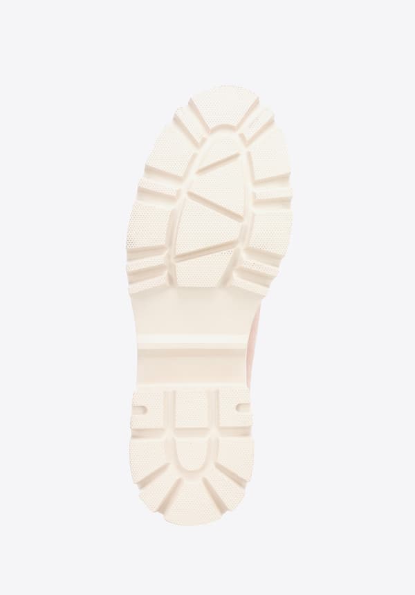 Wittchen Damloafers i Mocka med Spänne Rosa