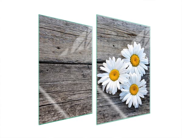 GLASBESKYTTELSESPLADE TIL KØKKEN 2x35x52 DAISY