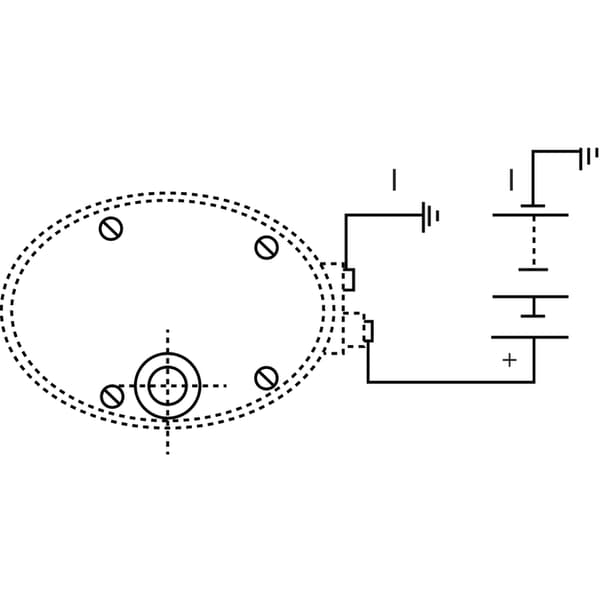 Viskermotor 110 grader M6 granit
