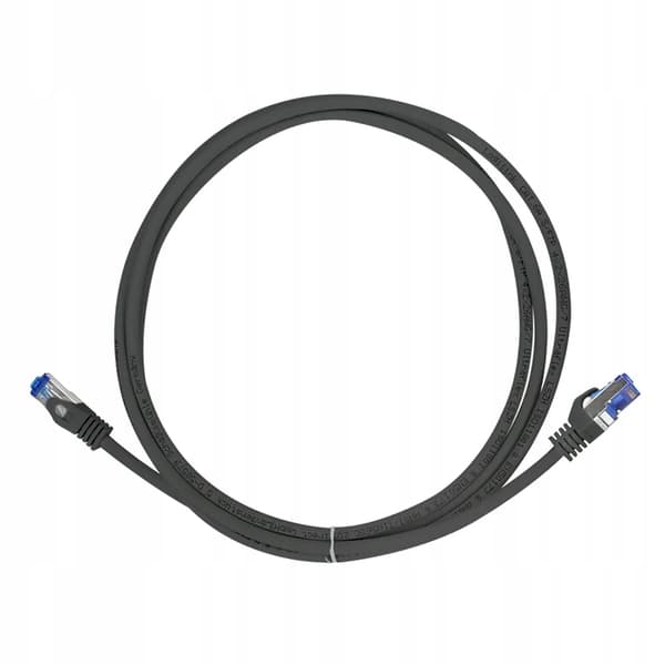 LogiLink C6A043S Cat.6A S/FTP Ultraflex patchkabel 1,5m sort