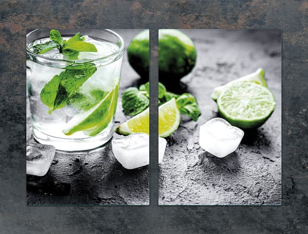 GLASSKYDDSPLATTA FÖR KÖK 2x35x52 LIME
