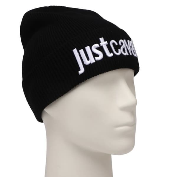 JUST CAVALLI herrehat SORT / HVID