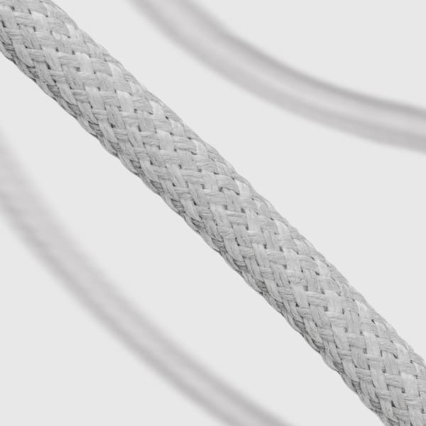 USB-C 60W Punottu Kaapeli 1.5m - Harmaa