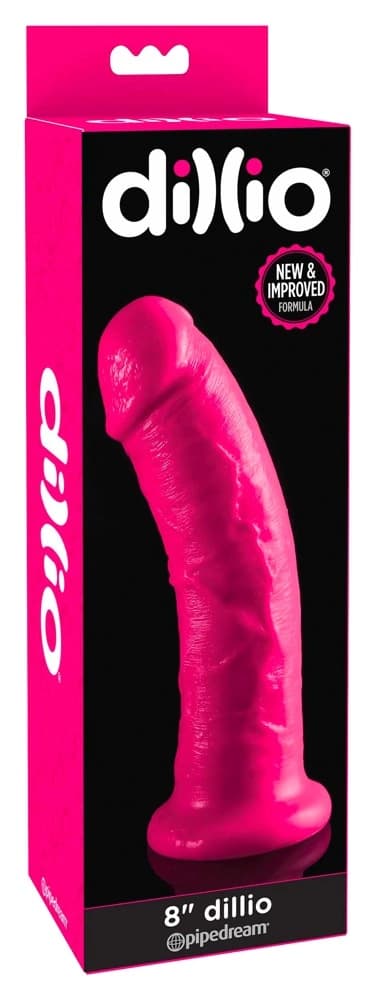 Dillio Realistic Natural Rosa Dildo 21cm