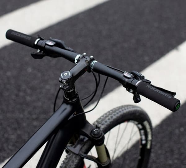 ROCKBROS sorte cykelgreb (BT1001BKBK) sorte spænder