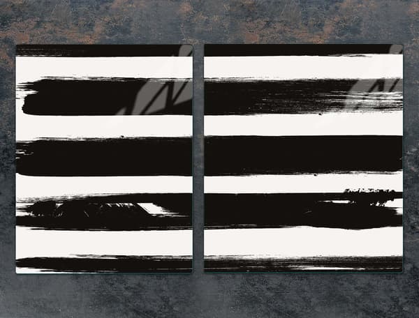 GLASBESKYTTELSESPLADE TIL KOMFUR 85x52 STRIPS