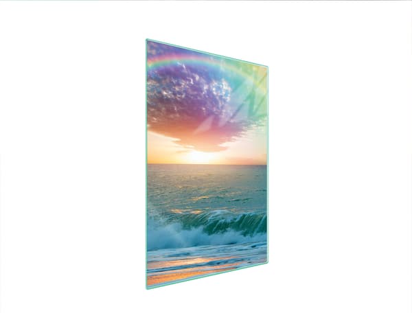 GLAS SKÆREBRÆT 35x52 HAV