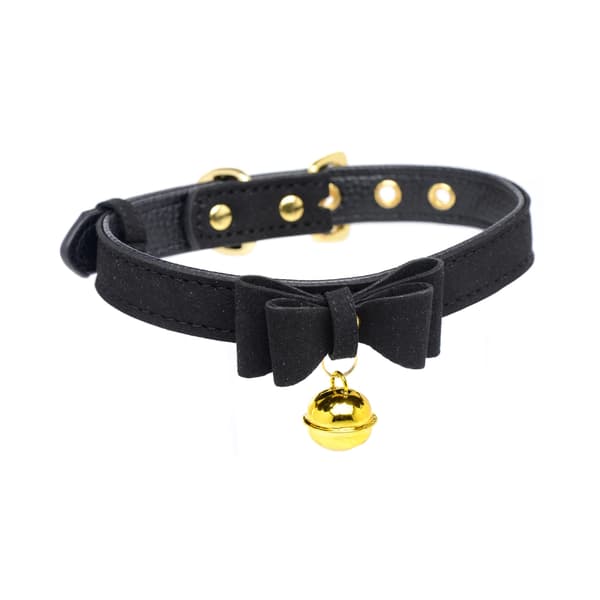 XR Brands katthalsband med klocka