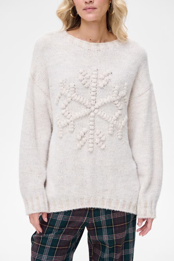 Dametrøje Per Lys Beige 40/42