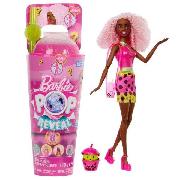 Barbie Pop Reveal Bär Bubble Tea-docka