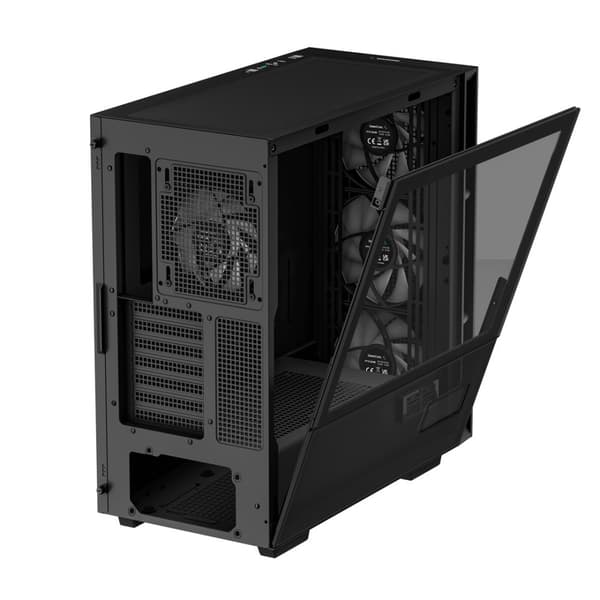 DeepCool CH560 ARGB digitalt sort kabinet