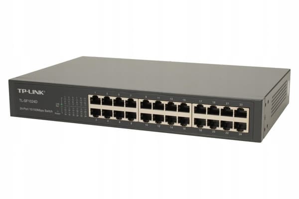 TP-Link TL-SF1024D 24x10/100 ohanterad switch